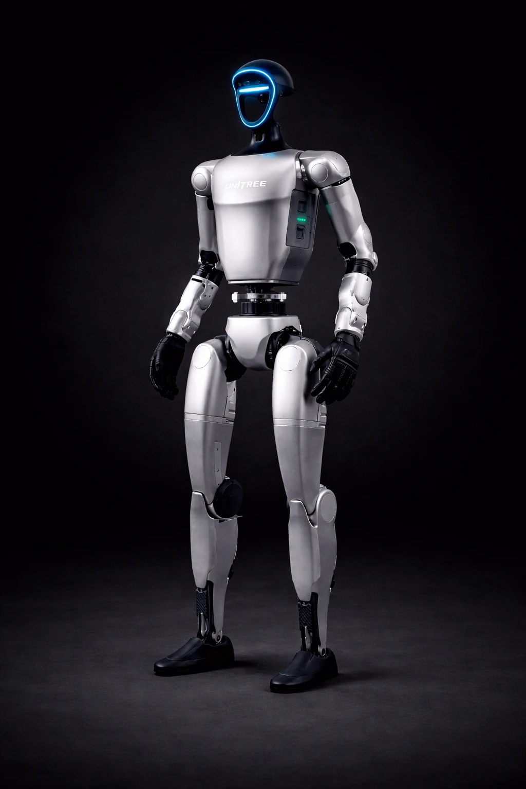 Photo de Unitree G1, robot humanoïde logistique
